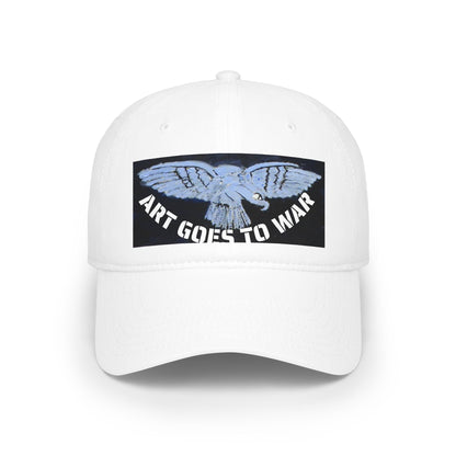 Vintage Blue Eagle Low Profile Baseball Cap — Retro Bird Graphic Dad Hat - Art goes to War
